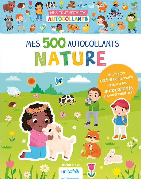 My 500 Nature Stickers 500 AUTO NATURE / 21PJME006LIB999